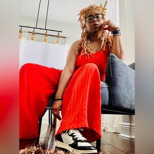 Zara PLEATED JUMPSUIT